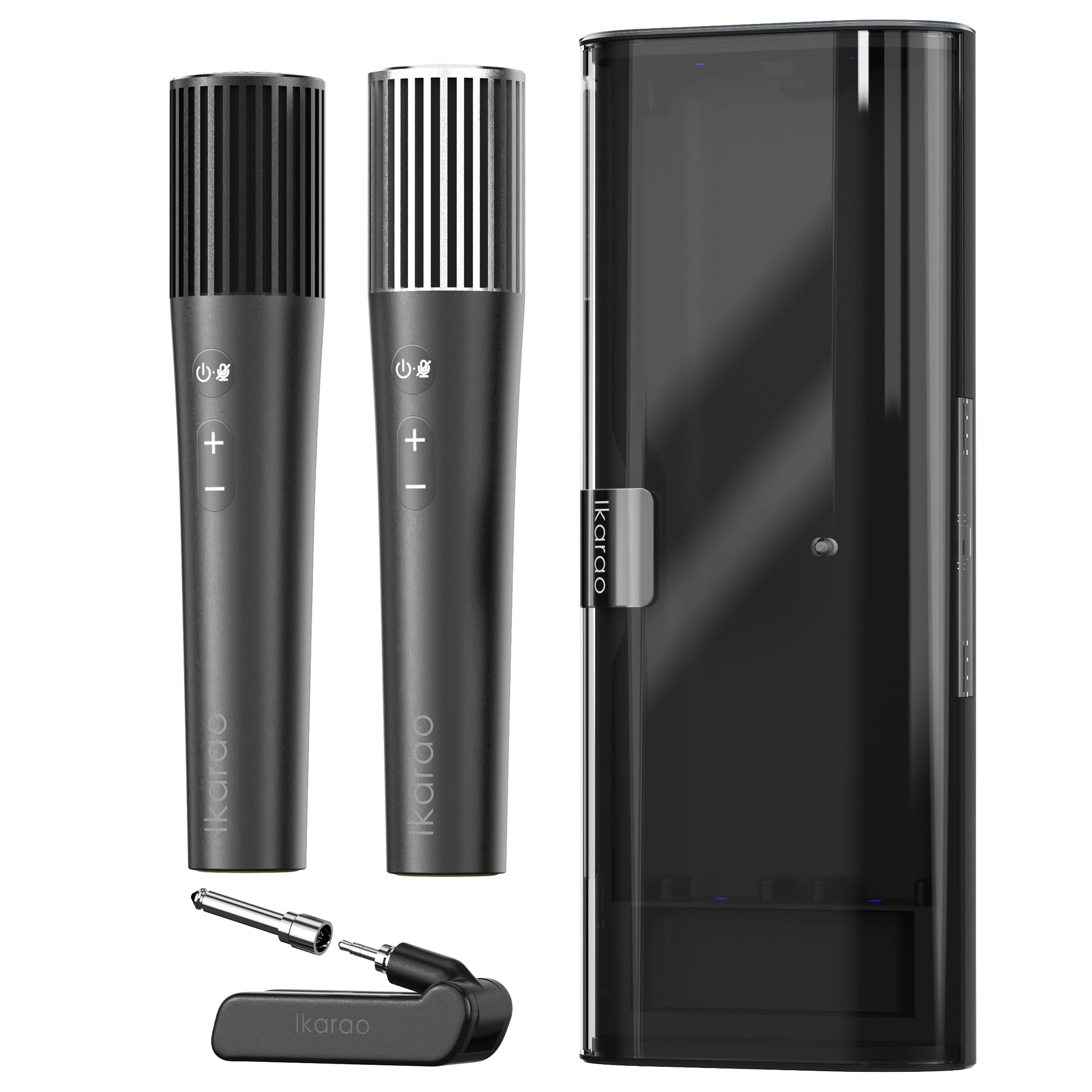 Ikarao Wireless Microphone with Dual Channel Receiver